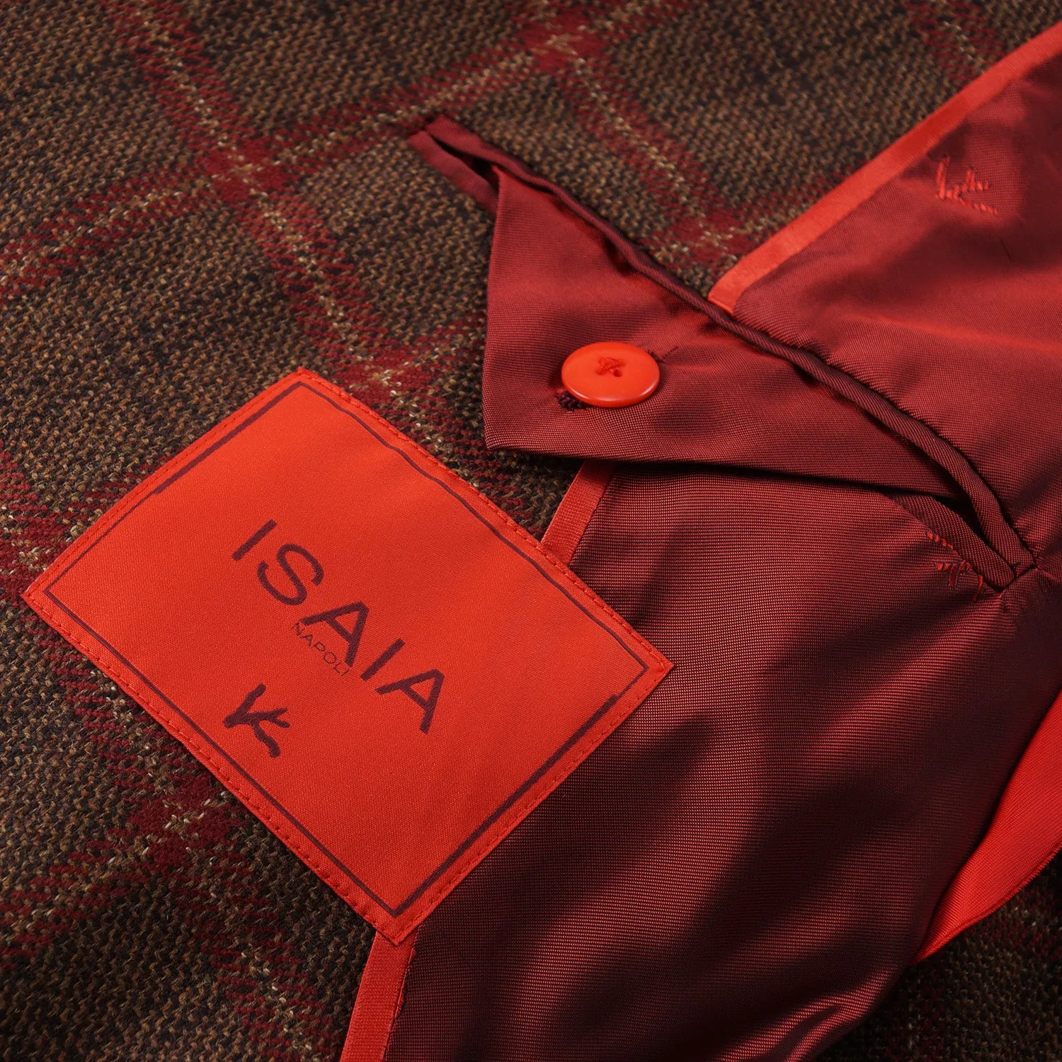 Isaia Soft Woven Wool-Cashmere Sport Coat