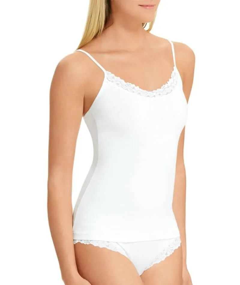 Jockey Parisienne Cotton Camisole - White