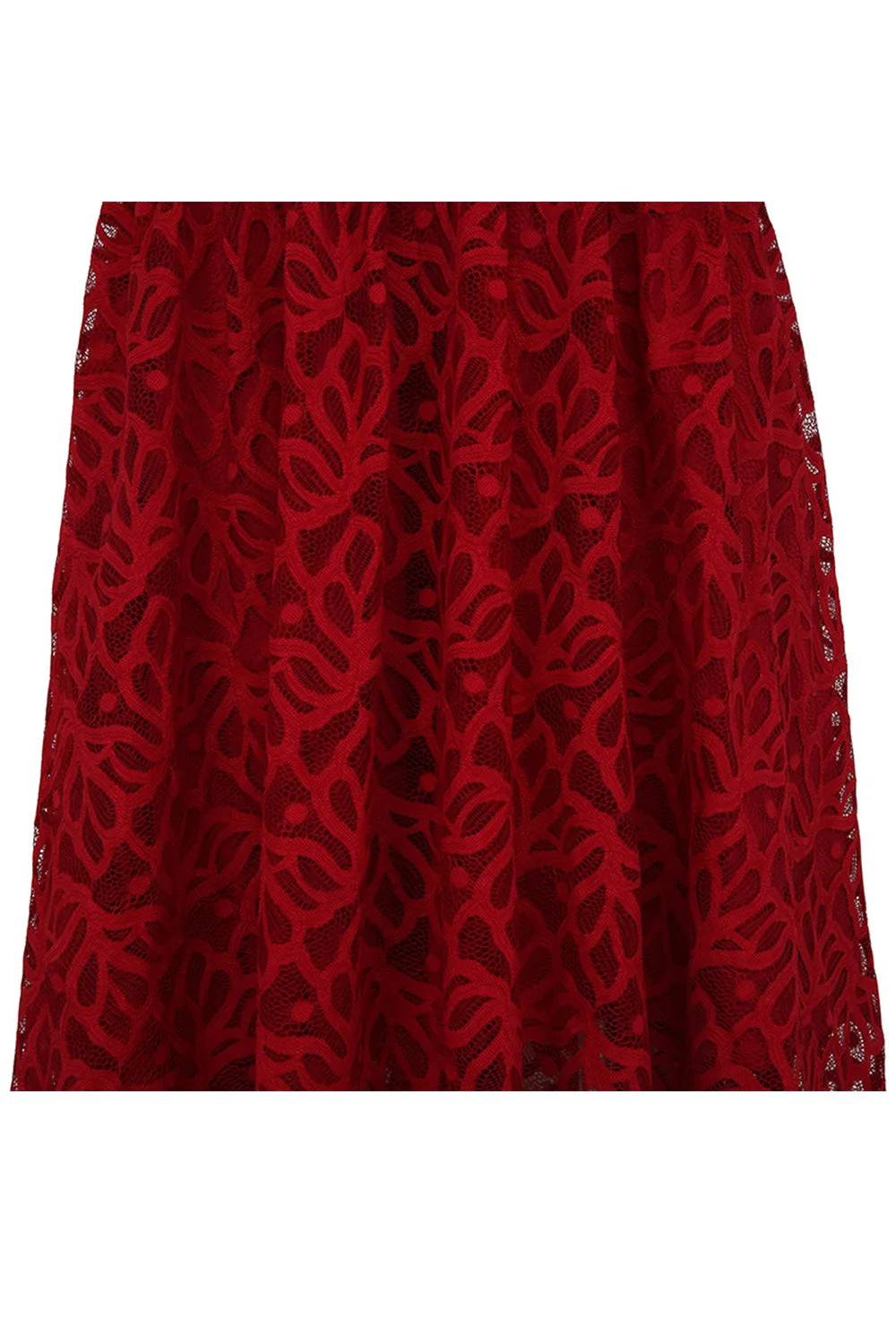 Ketty More Women Sleeveless Pleated Skirt Stylish Red Dress-KMWD066