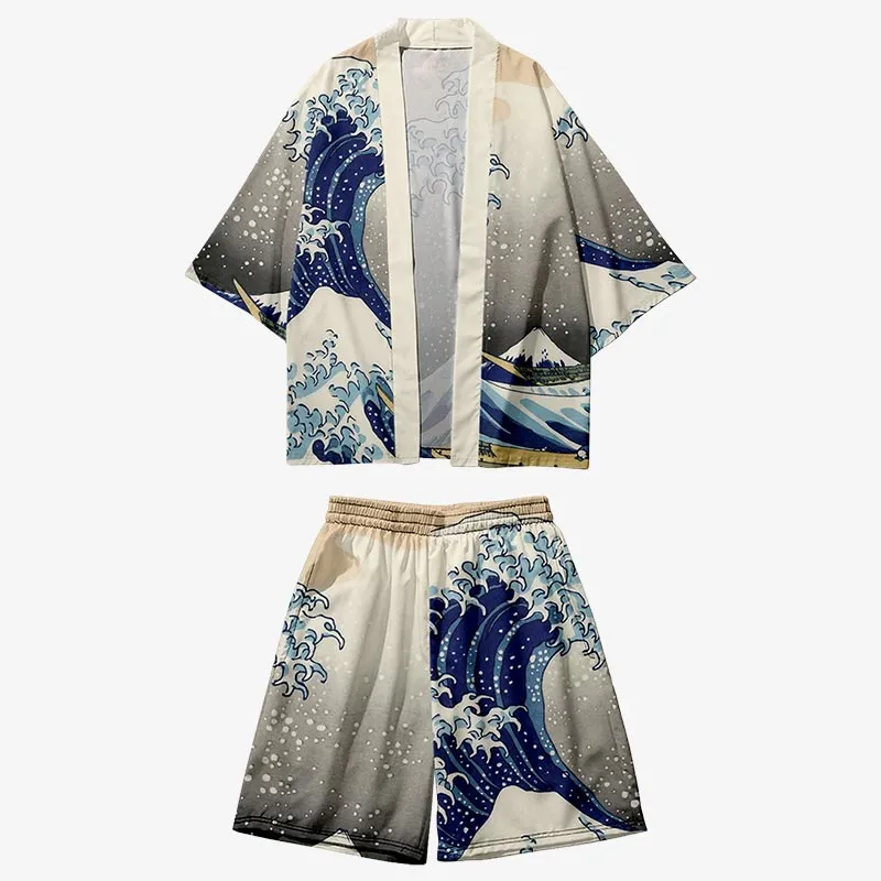 Kimono Waves Pattern