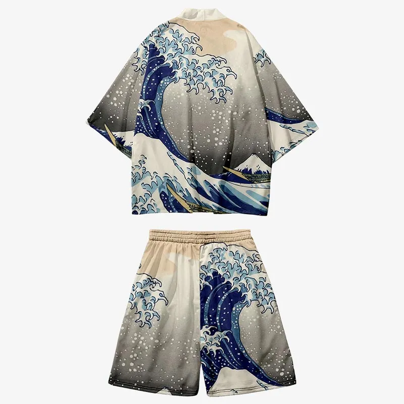 Kimono Waves Pattern