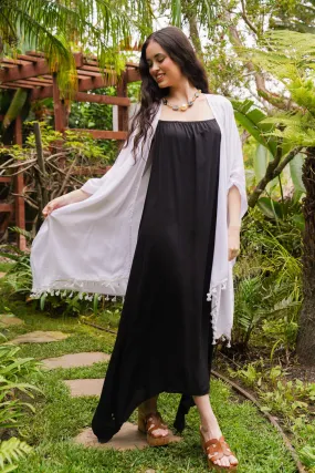 Krinkle Tassel Kimono