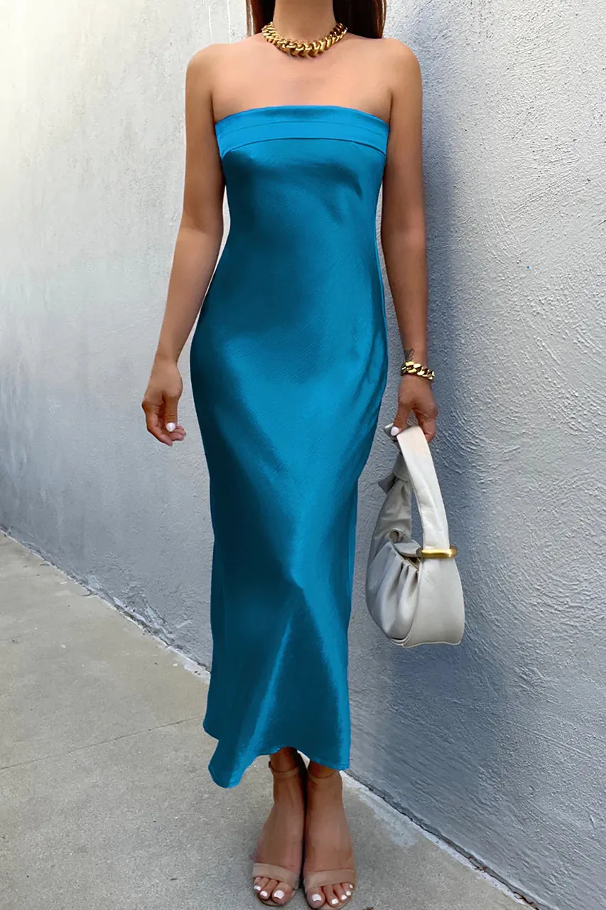 Leila ocean slip dress