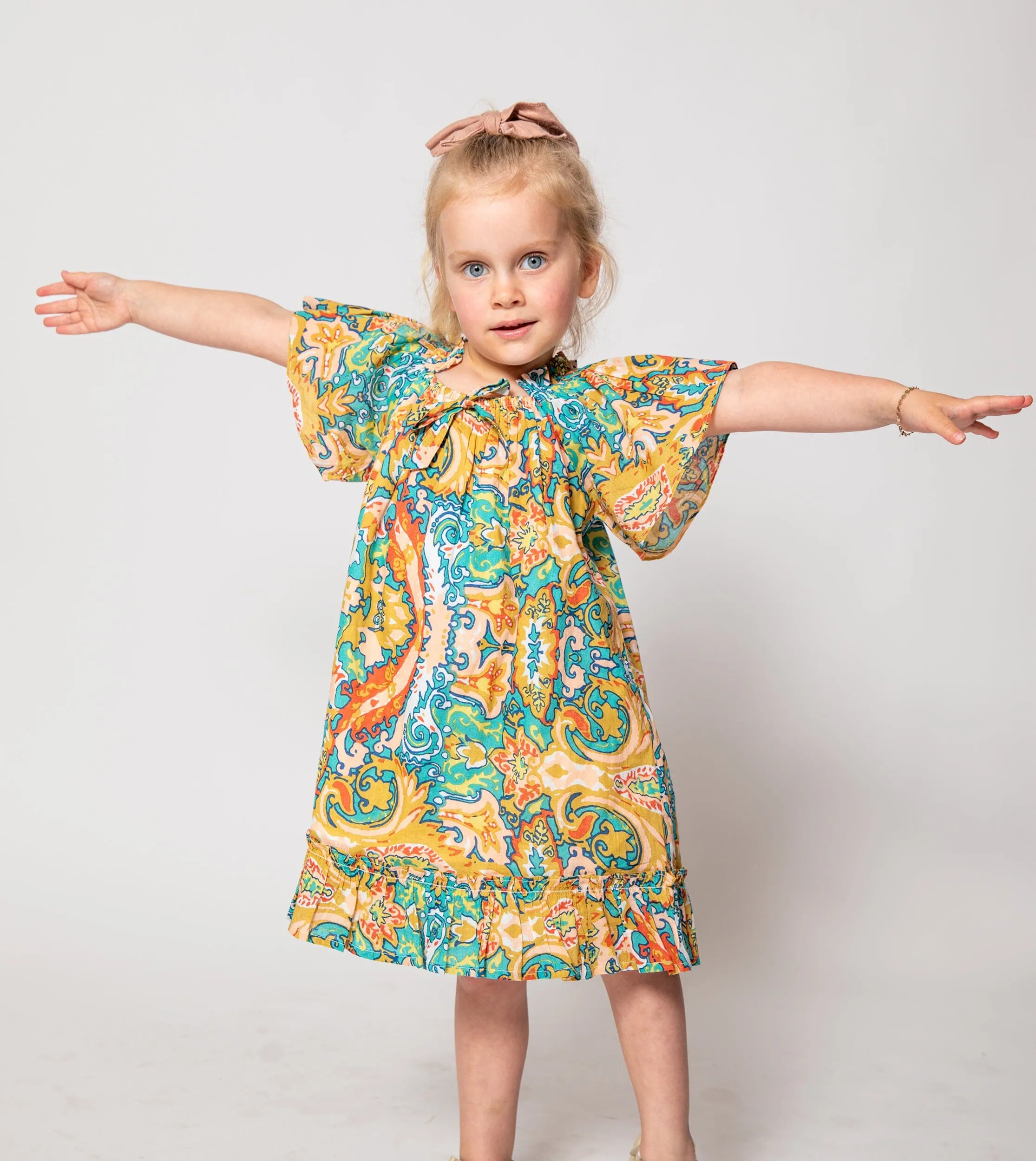 Littles Valencia Dress | Las Palmas