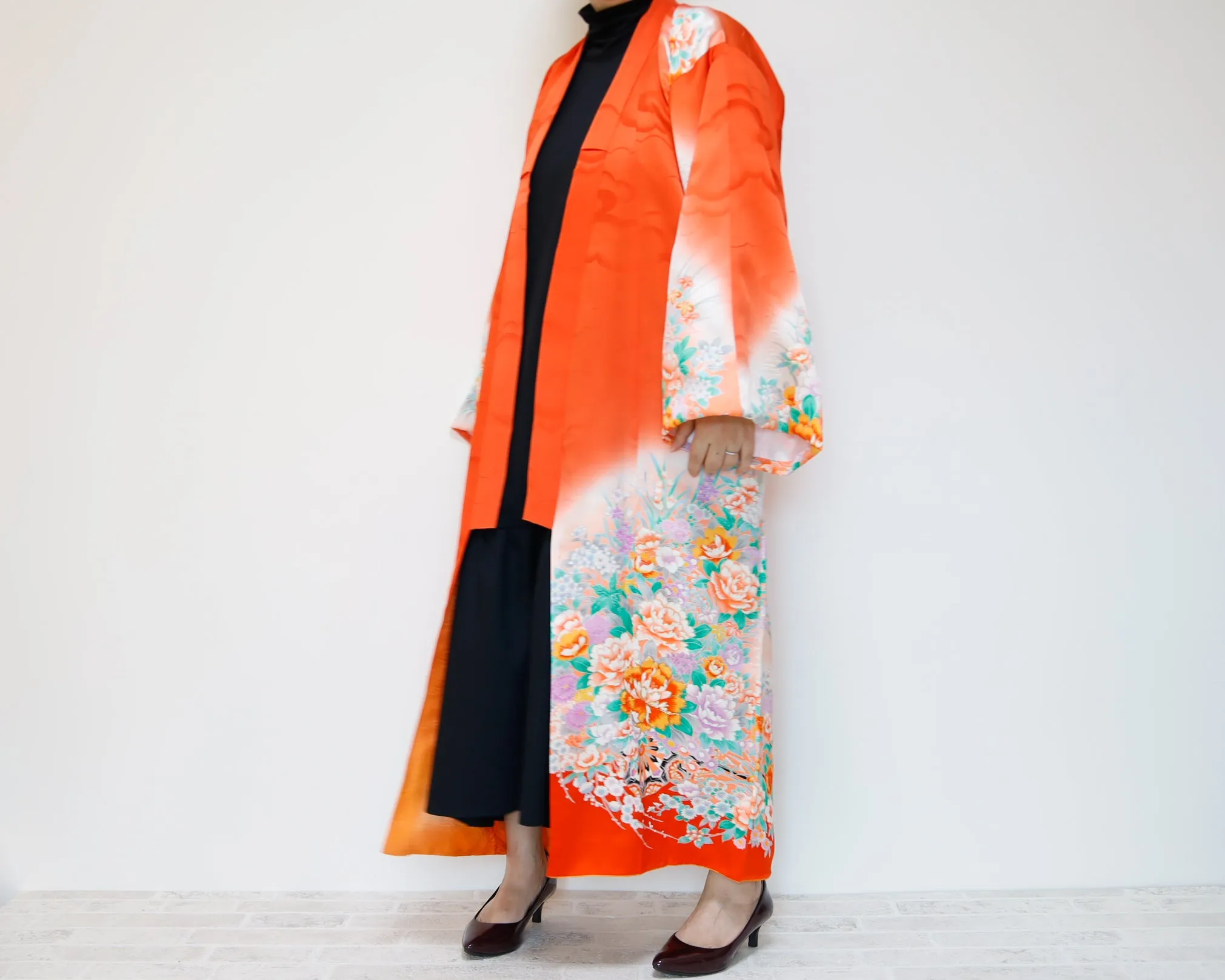 <J06-022> KIMONO Long Jacket