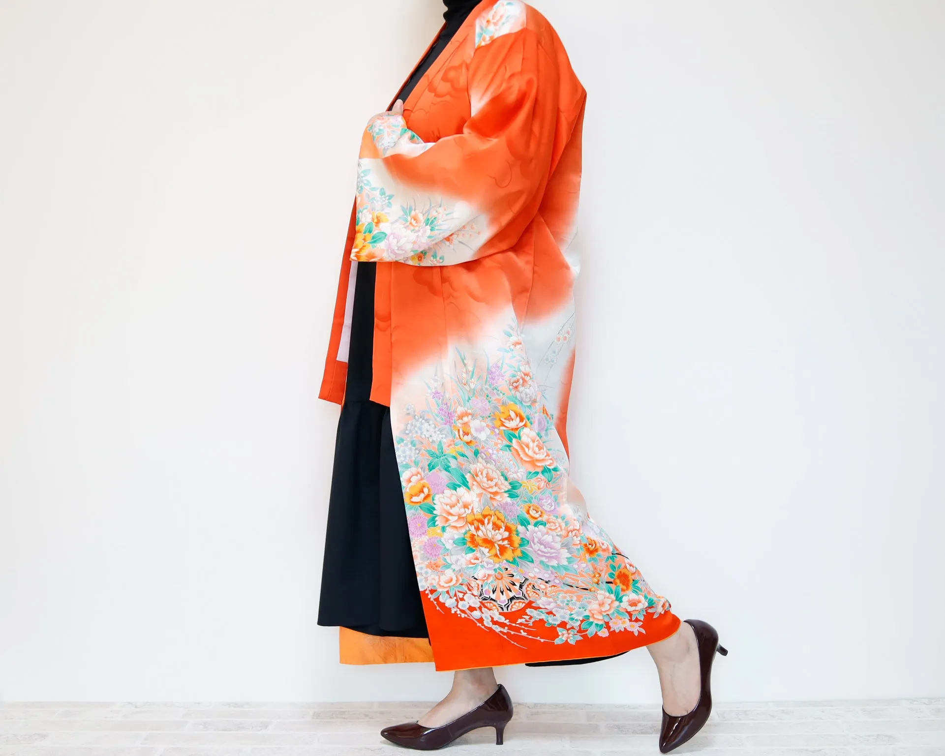 <J06-022> KIMONO Long Jacket