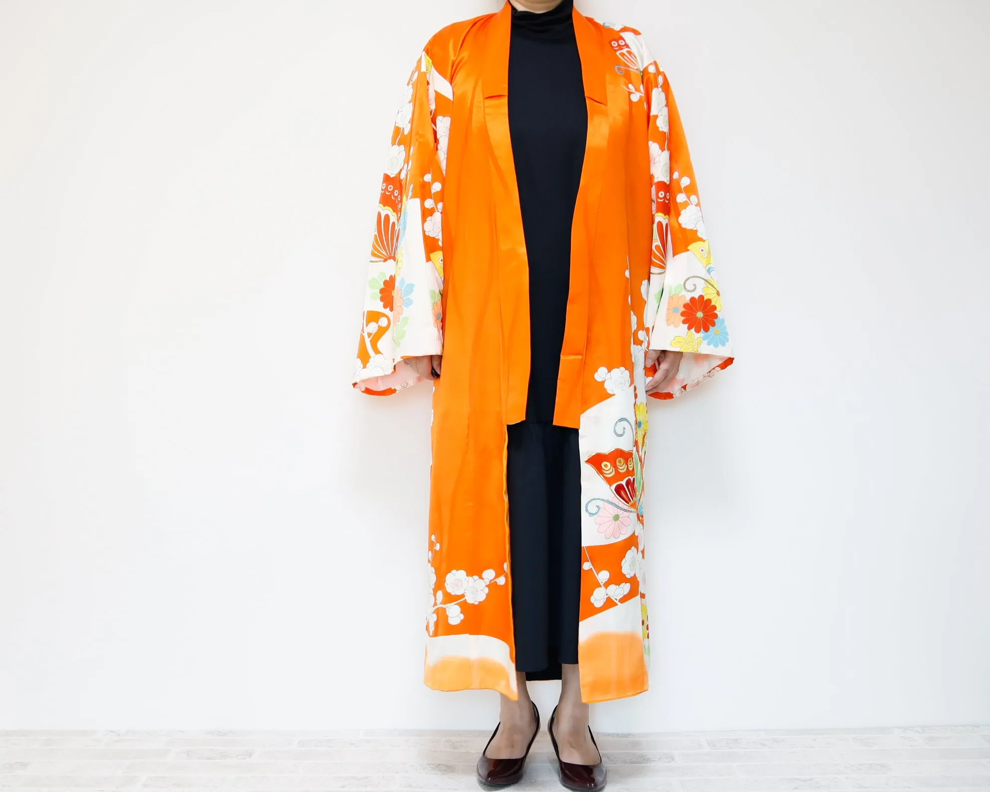 <J06-023> KIMONO Long Jacket