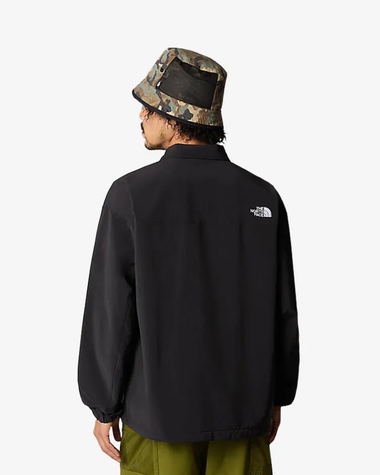 M TNF EASY WIND COACHES JACKET - BLACK