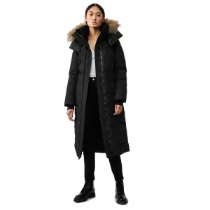 Mackage Women Down Coat Fur On Hood |Jada-R| Black