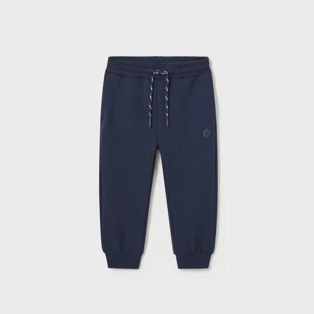 Mayoral Navy Cuffed Fleece Joggers