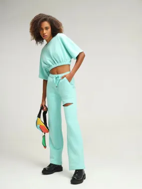 Miami Aqua Lounge Co-Ord Set