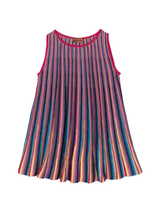 MIS Multi Striped Knit Dress