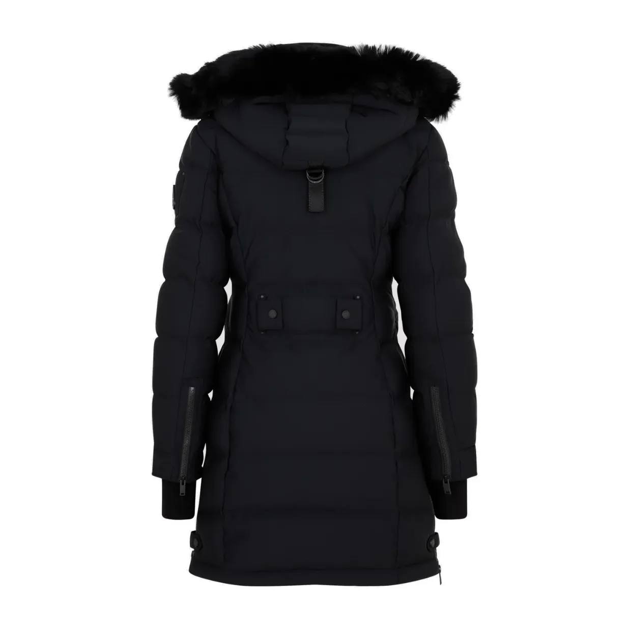 Moose Knuckles Black Watershed Parka