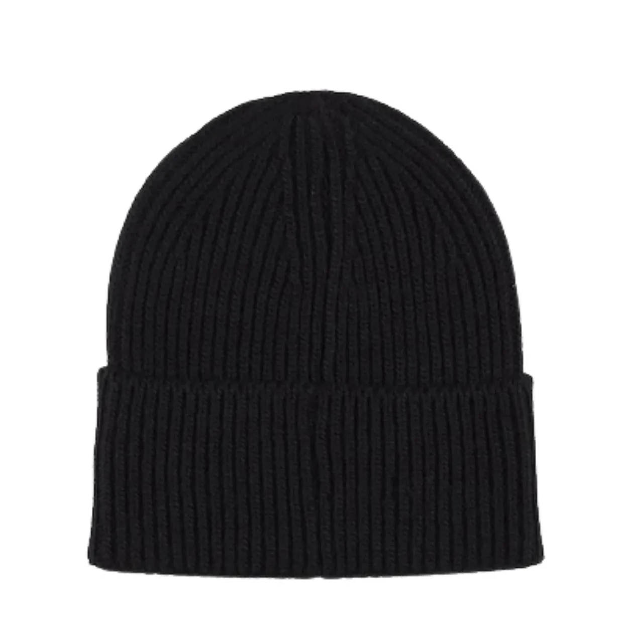 MSGM Logo Embroidered Black Beanie