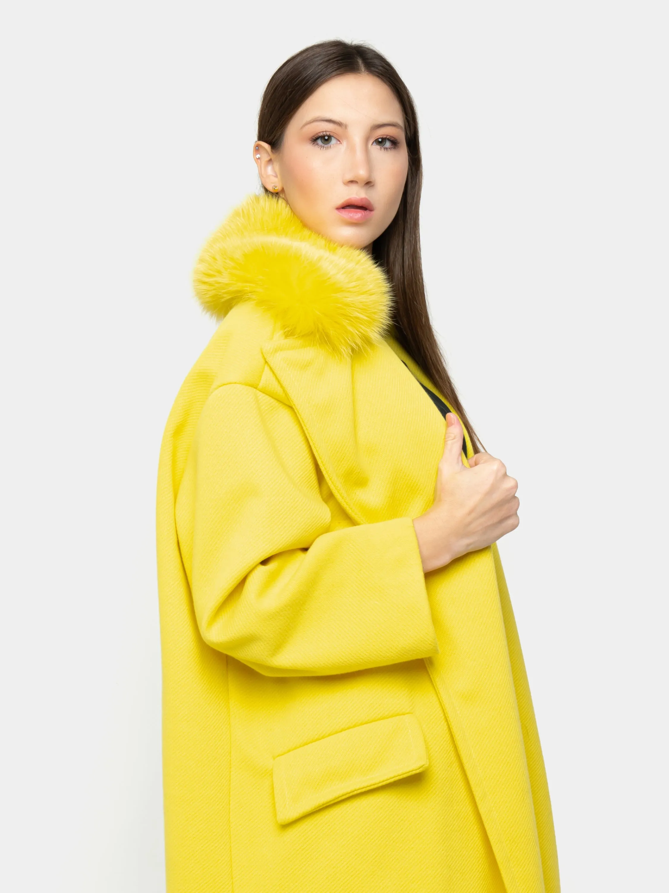 NEWYORK - yellow fox collar