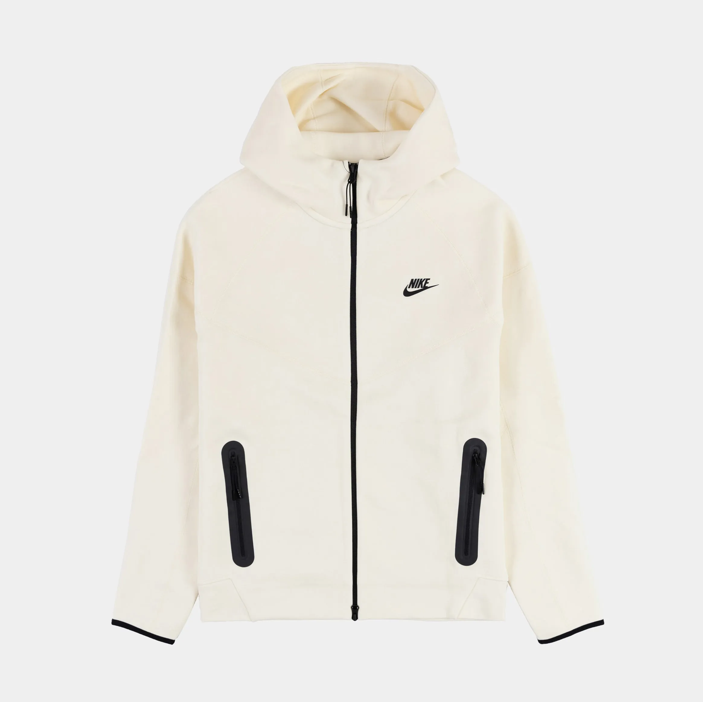 NSW Tech Fleece Windrunner Mens Hoodie (Beige/Black)