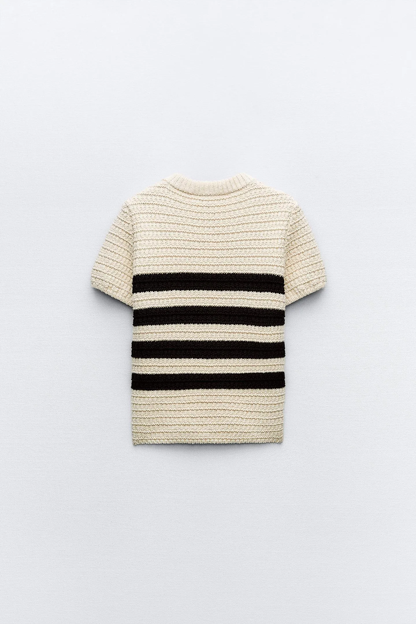 Old Money Crop Knit Woolen Sweater