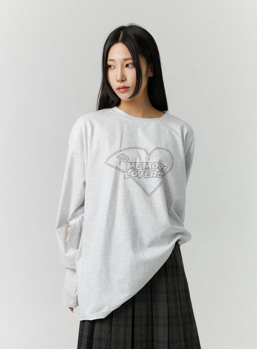 Oversized Graphic Long Sleeve CN328