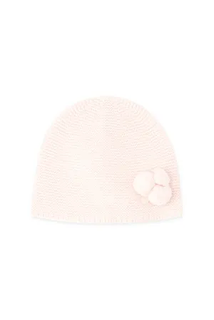 Pale Pink Knit Hat