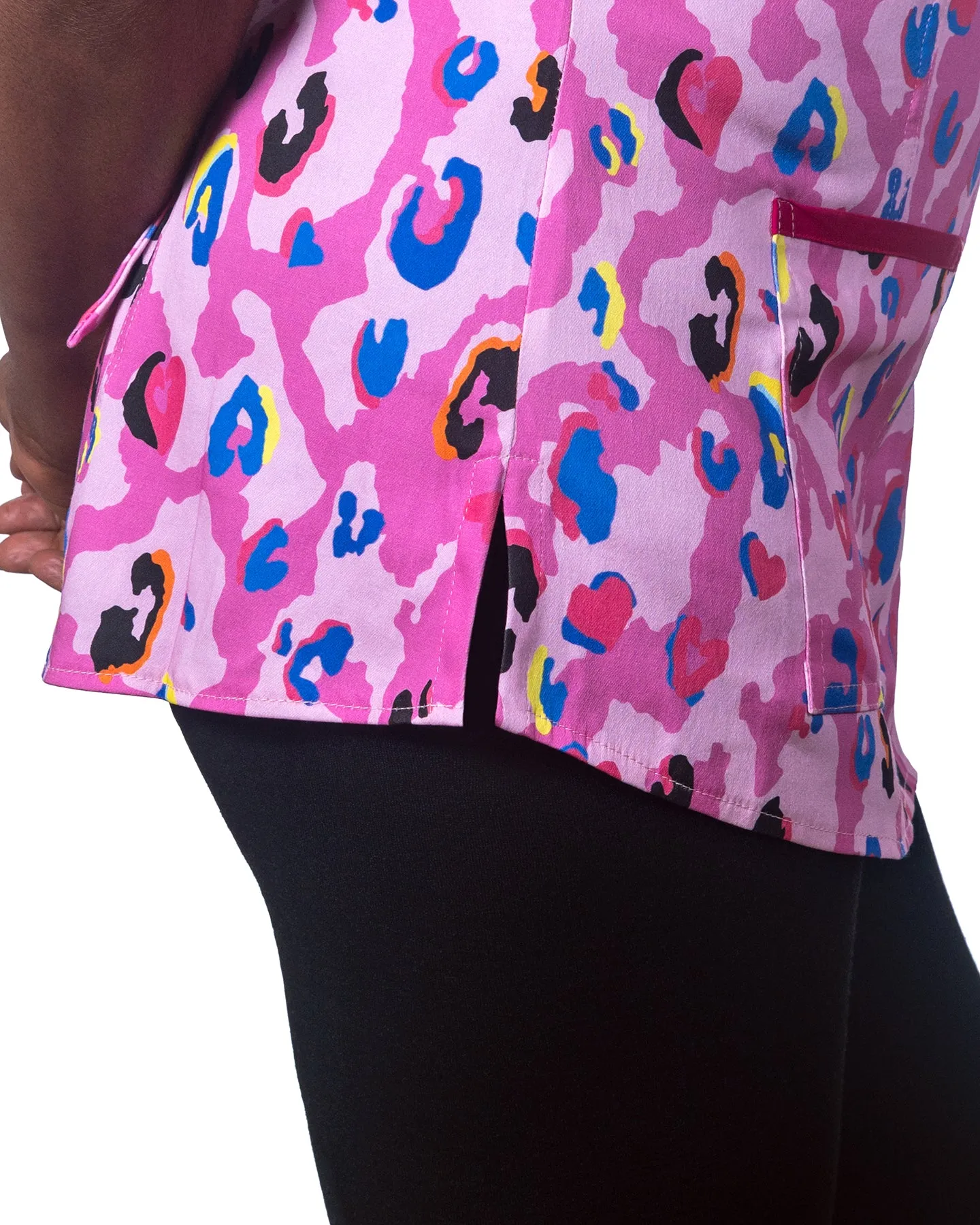 Pink Panther Women's Fitted Chef Jacket