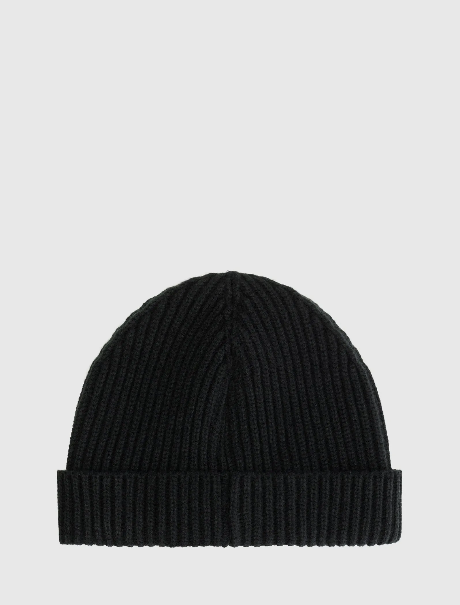 Ribbed Beanie | Black