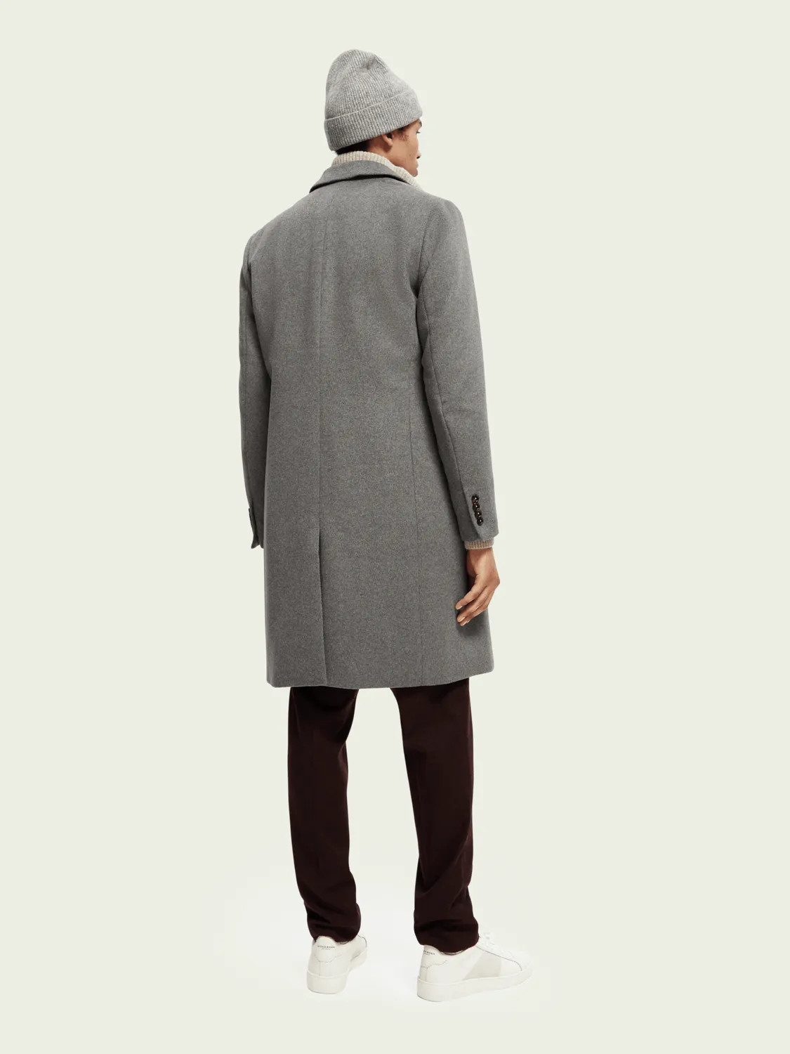 SCOTCH&SODA - Classic Wool - Blend Overcoat - 169110