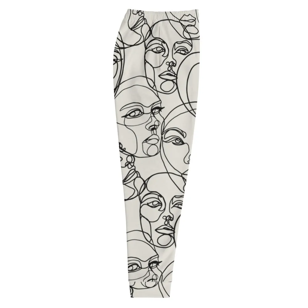 Scribble Art Joggers