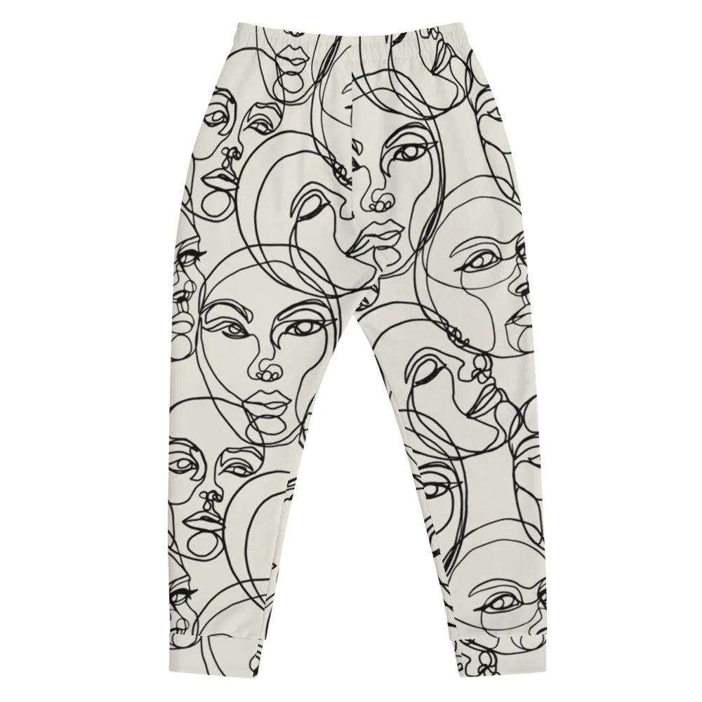 Scribble Art Joggers