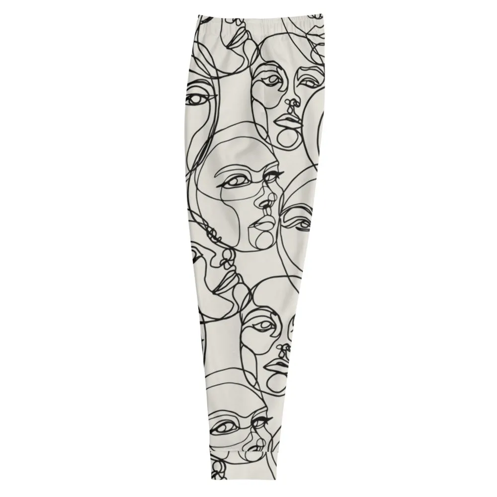 Scribble Art Joggers