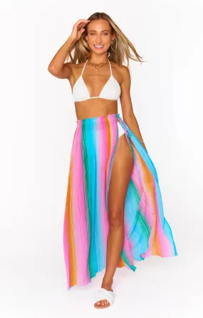 Show Me Your MuMu Portofino Skirt OMBRE PLEATED KNIT