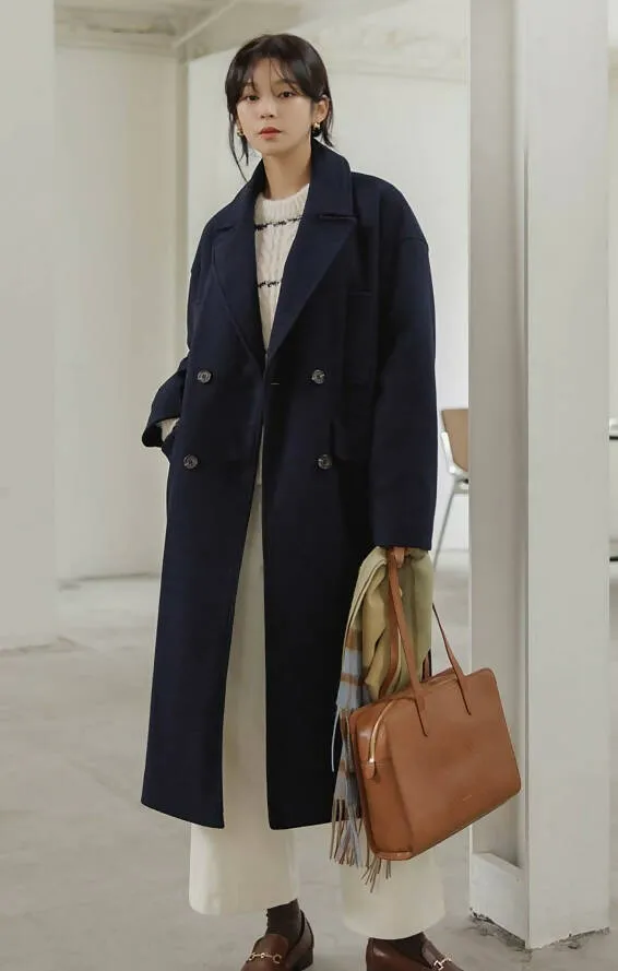 Signature Loose Wool Coat