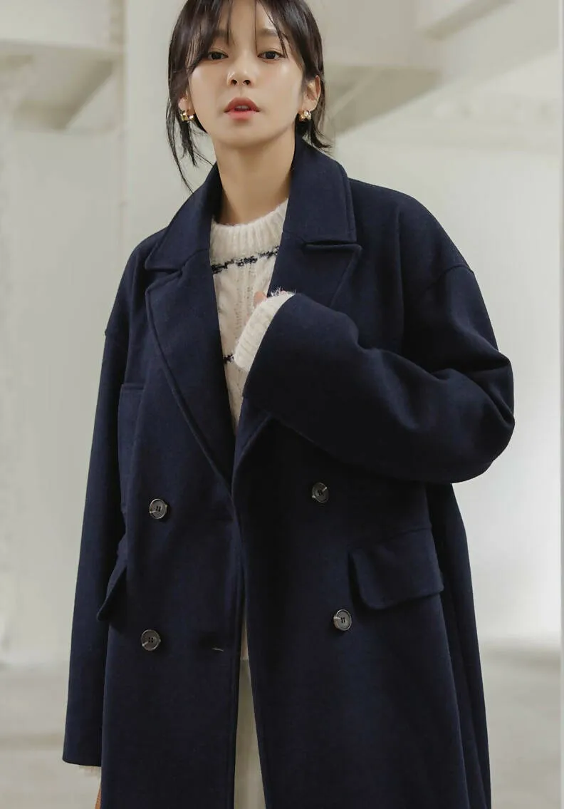 Signature Loose Wool Coat