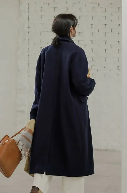 Signature Loose Wool Coat