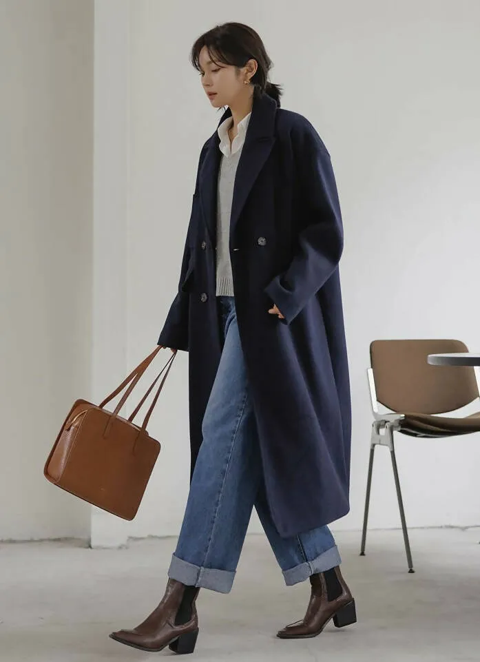 Signature Loose Wool Coat