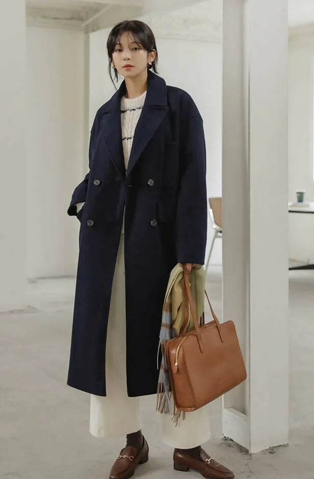 Signature Loose Wool Coat