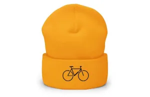 Single Speed - Cuffed Beanie Gold