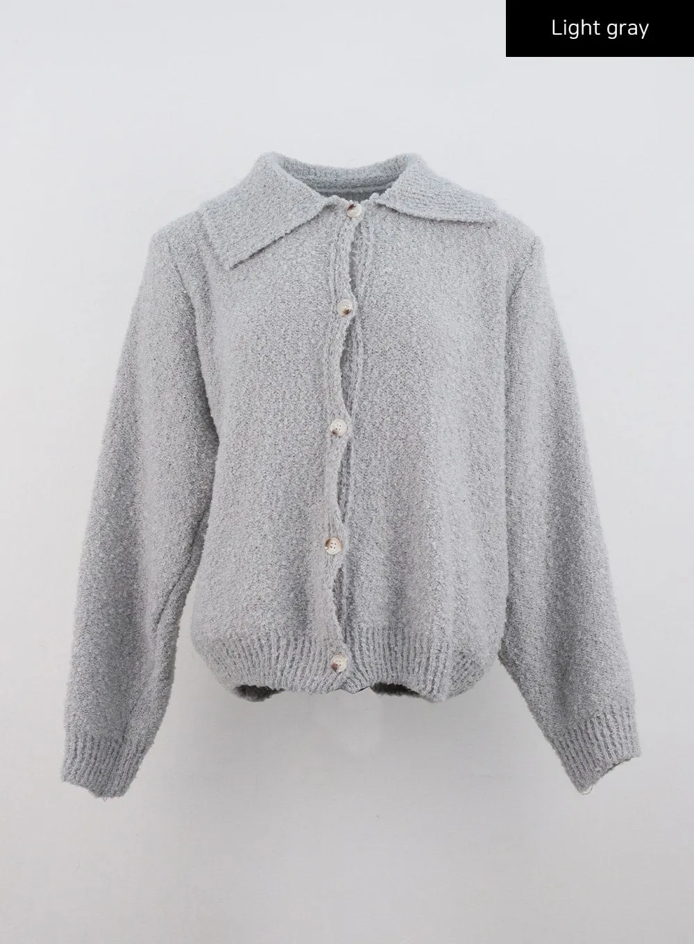 Soft Knit Collar Cardigan CD301