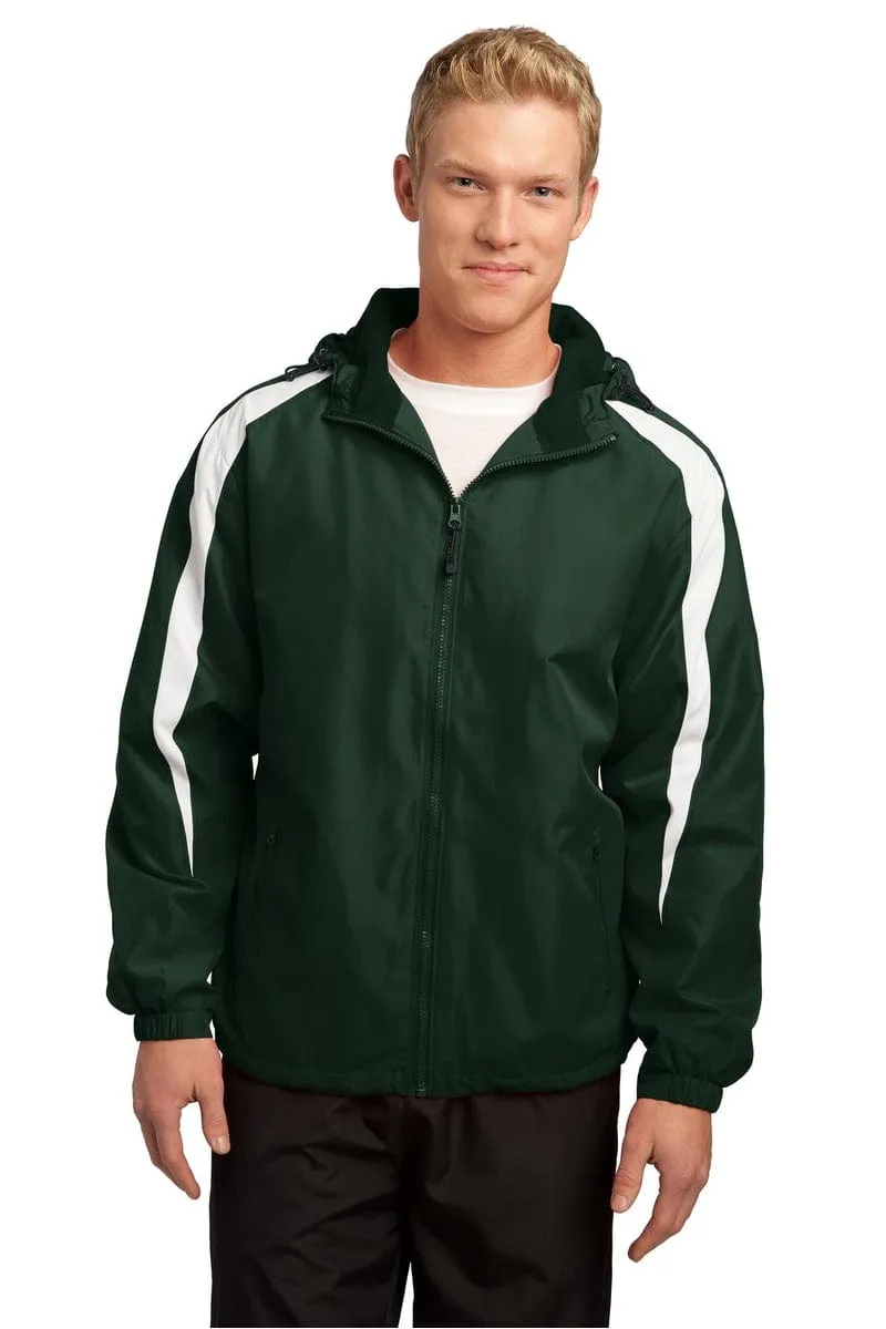 Sport-Tek JST81: Fleece-Lined Colorblock Jacket