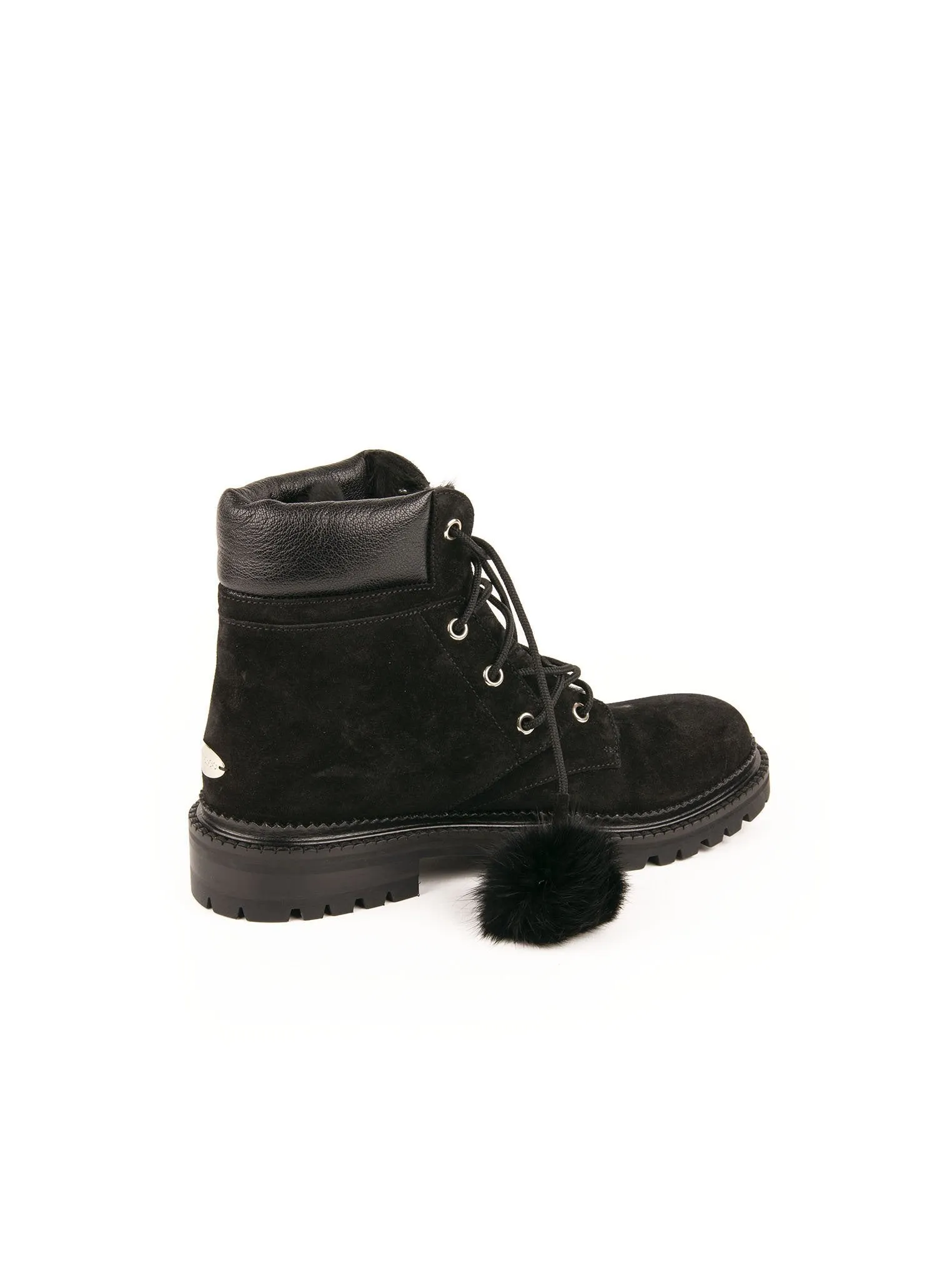 Suede Elba Boots - Black