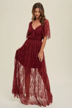 Sweet Magnolia Bustier Maxi Dress