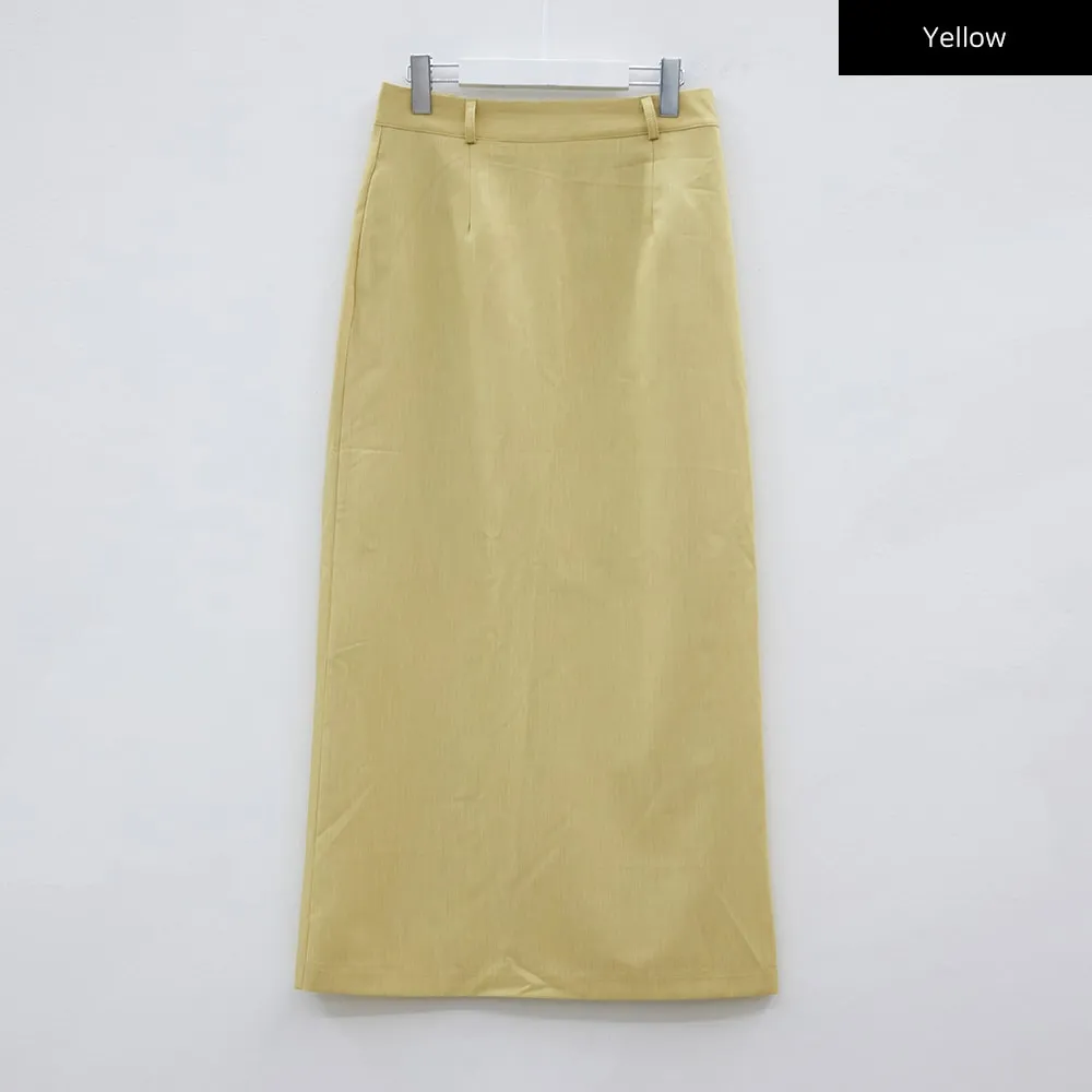 Tailored Maxi Skirt CJ08