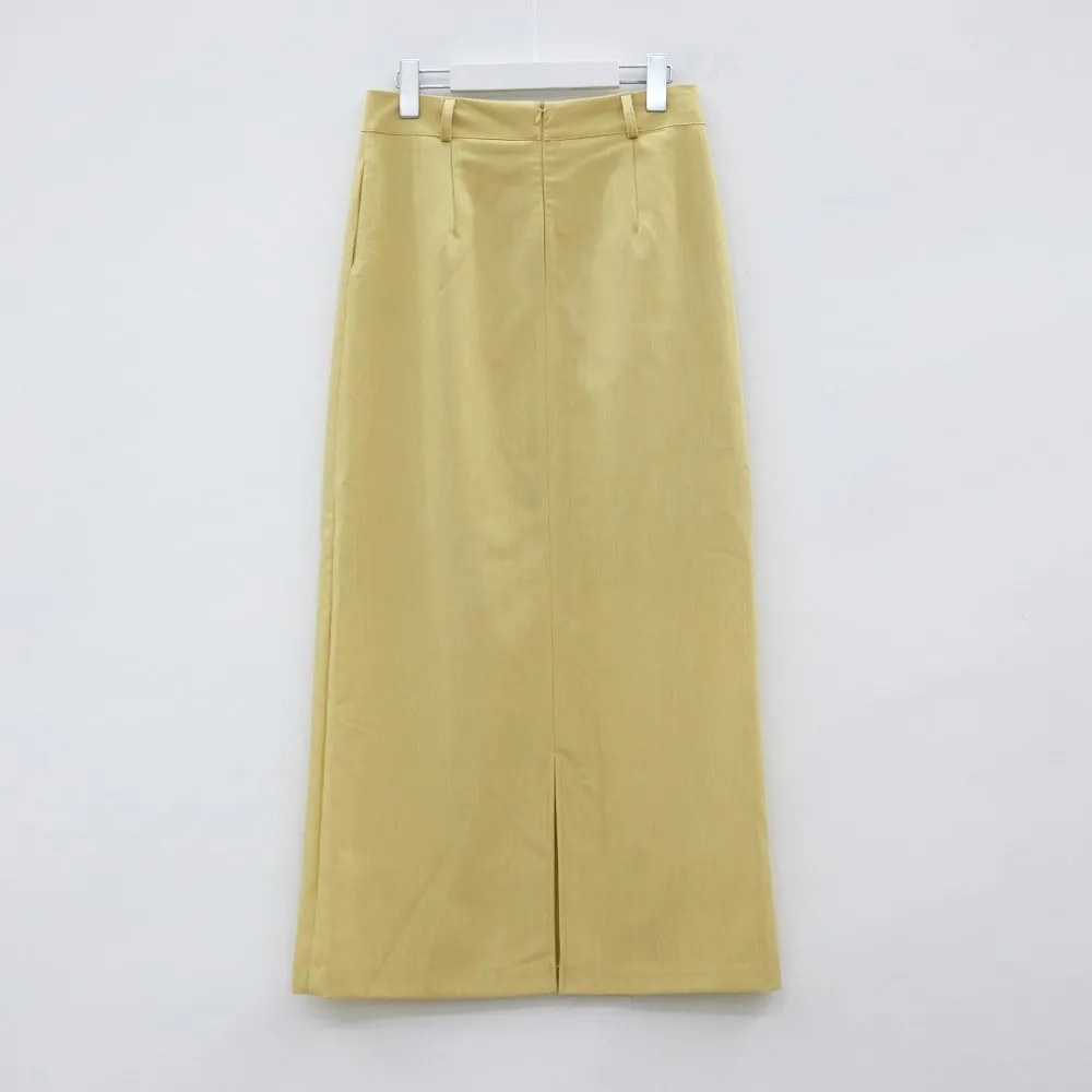 Tailored Maxi Skirt CJ08