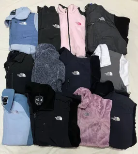 The north face in fleece  25 pieces