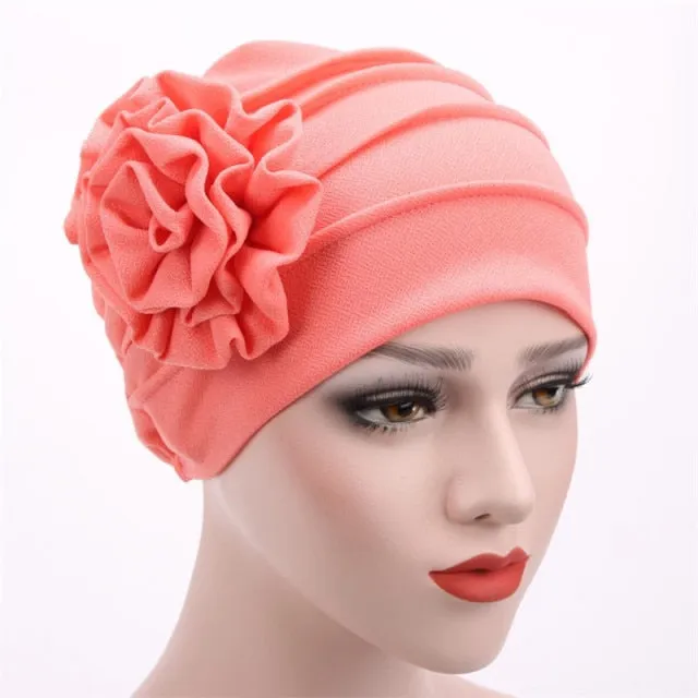 Trendy Floral Stretch Hat