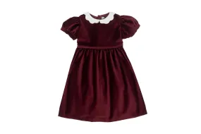 Velvet Dress - Bordeaux