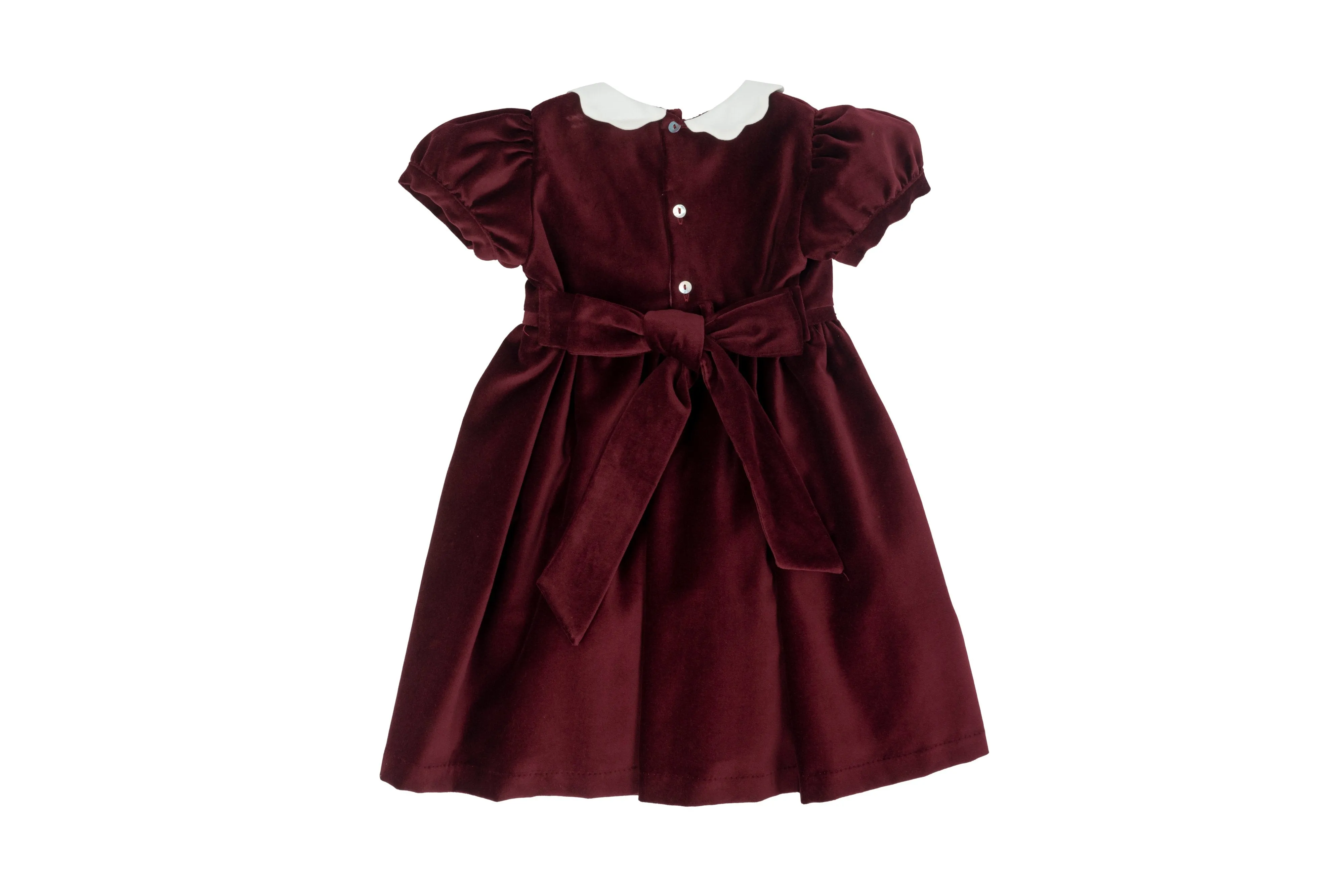 Velvet Dress - Bordeaux