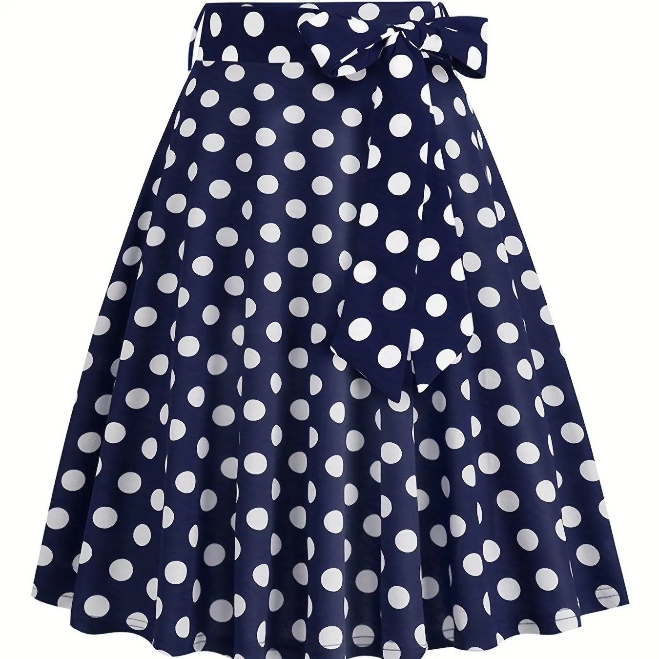 Vintage Bow Flare Skirts for Spring and Summer Style