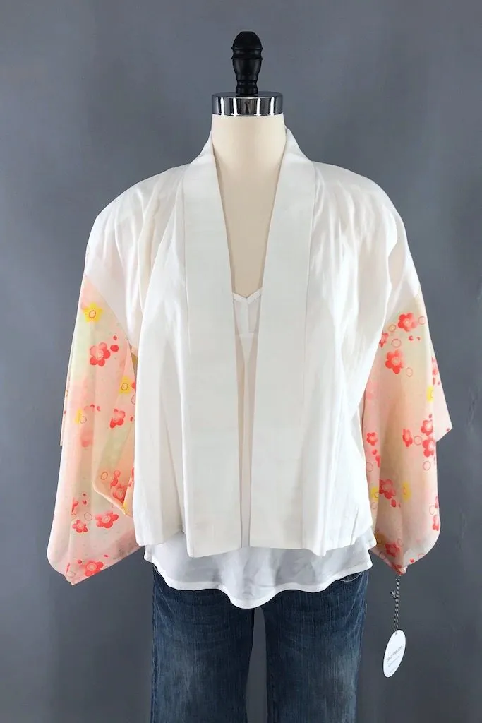 Vintage Cotton Kimono Cardigan