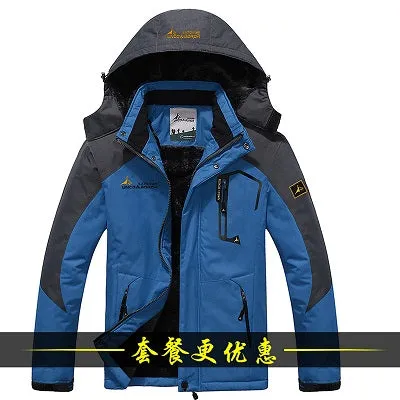 Winter Inner Fleece Waterproof Outdoor Jacket