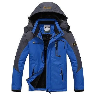 Winter Inner Fleece Waterproof Outdoor Jacket